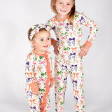 Bows - Long Sleeve/Pants PJs
