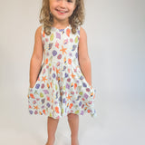 Sleeveless Dress - Seashells