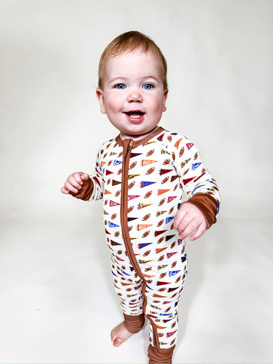 LS Zip PJ - Varsity Flags