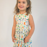 Sleeveless Dress - Ocean Friends