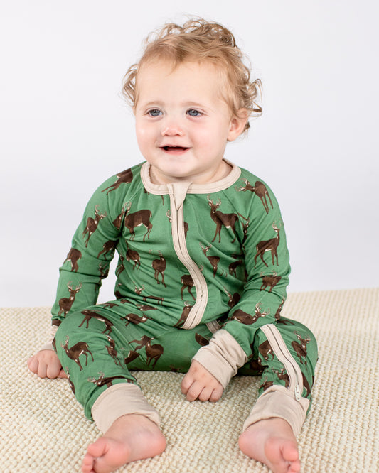 LS Zip PJs - Whitetail Deer