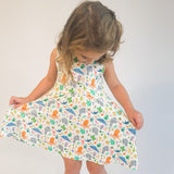 Sleeveless Dress - Ocean Friends