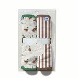 Burp Cloth Set-Mallard Drake