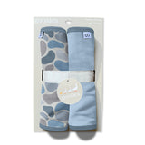 Burp Cloth Set - Watercolor Camo