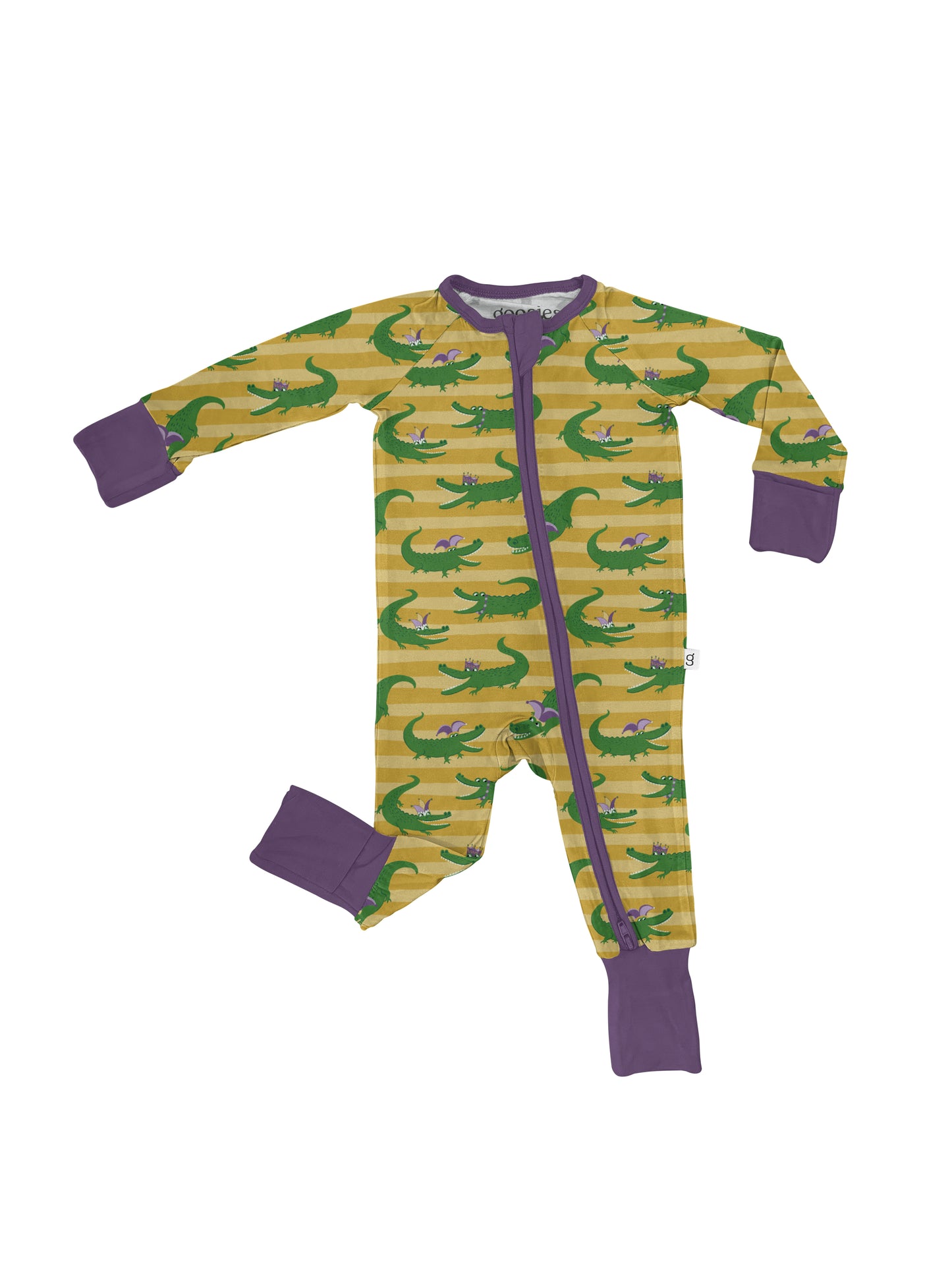 Zip PJs - Mardi Gras Gators