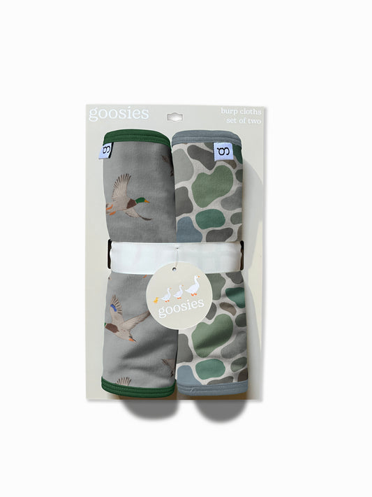 Burp Cloths Set of 2 (Mallards)