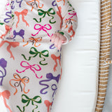 Knotted Infant Gown - Bows