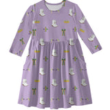 3/4 Sleeve Pocket Dress - Mardi Gras Boots (FINAL SALE)