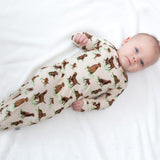 Knotted Infant Gown - Labradors (0-3 mo)