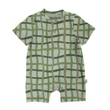 Henley Shortall - Green Wavy Plaid (FINAL SALE)
