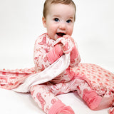 Convertible Zip Pajamas - Boots & Bows