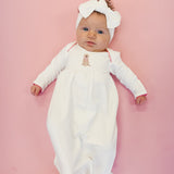 Puppy Chic Embroidered Pip Gown