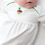 Mallards Embroidered Pip Gown