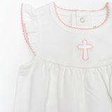 Pink Cross Pip Flutter Bubble