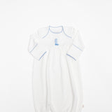 Cowboy Boot Embroidered Pip Gown