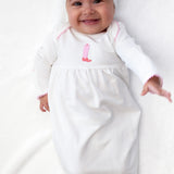 Cowgirl Boot Embroidered Pip Gown