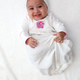 Seashell Embroidered Pip Gown