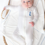 Cowboy Boot Embroidered Pip Zip