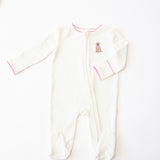 Puppy Chic Embroidered Pip Zip