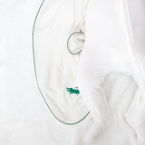 Alligator Embroidered Pip Blanket