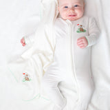 Golf Dog Embroidered Pip Zip