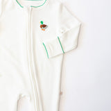Mallard Embroidered Pip Zip