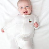 Mallard Embroidered Pip Zip