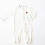 Mallard Embroidered Pip Zip