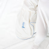 Cowboy Boot Embroidered Pip Blanket