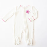 Seashell Embroidered Pip Zip