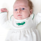 Alligator Embroidered Pip Gown