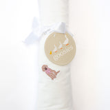 Puppy Chic Embroidered Pip Blanket