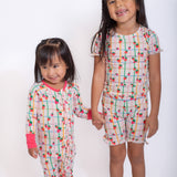 SS & Shorts Ruffle PJ - Berry Patch