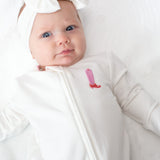 Cowgirl Boot Embroidered Pip Zip