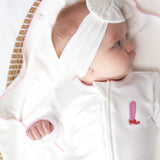 Cowgirl Boot Embroidered Pip Zip