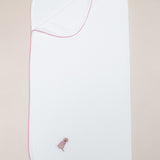 Puppy Chic Embroidered Pip Blanket