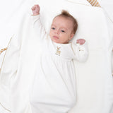 Pip Emboidered Blanket-Deer