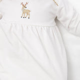 Pip Emboidered Gown-Deer