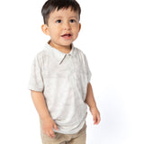 SS Polo Shirt-Driftwood Camo