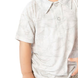 SS Polo Shirt-Driftwood Camo