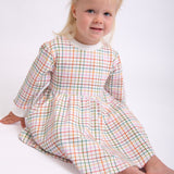Sweatshirt Dress-AJ Plaid