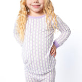 LS/P 2PC PJs-Lilac Ribbons
