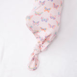 Knotted Gown-Butterfly Bliss
