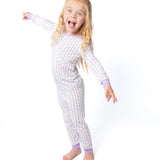 LS/P 2PC PJs-Lilac Ribbons