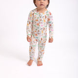 LS Zip PJs-Zoo Crew