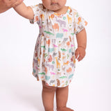 SS Bodysuit Dress-Zoo Crew