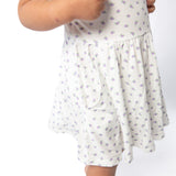 SS Pocket Dress-Lilac Buds