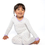 LS Shirt/Pants PJs - Lilac Buds