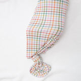 Knotted Gown- AJ Plaid