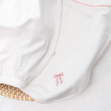 Pip Emboidered Blanket- Bow
